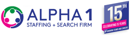 Alpha1 Staffing logo