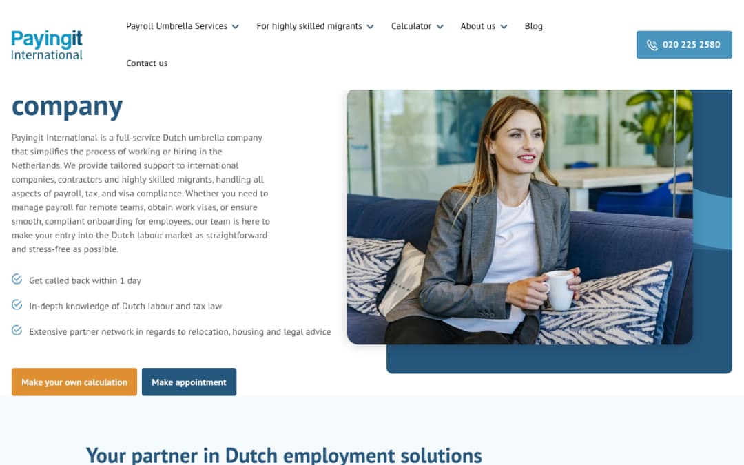 Payingit International platform screenshot