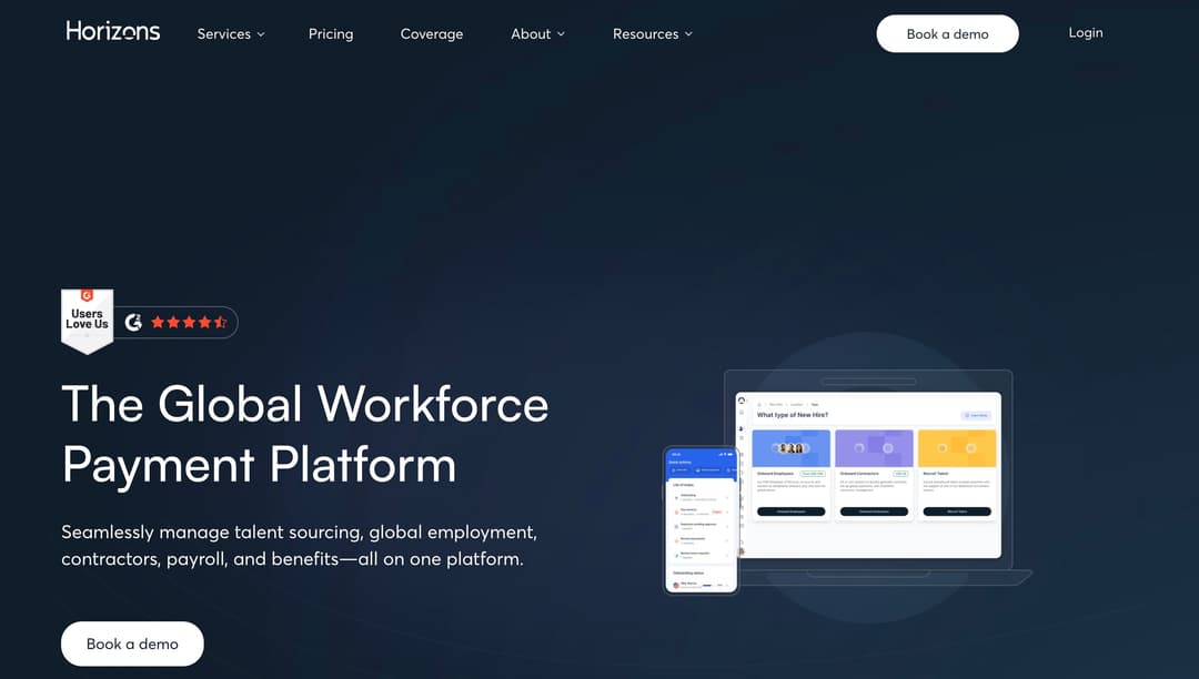 Remote People platform screenshot