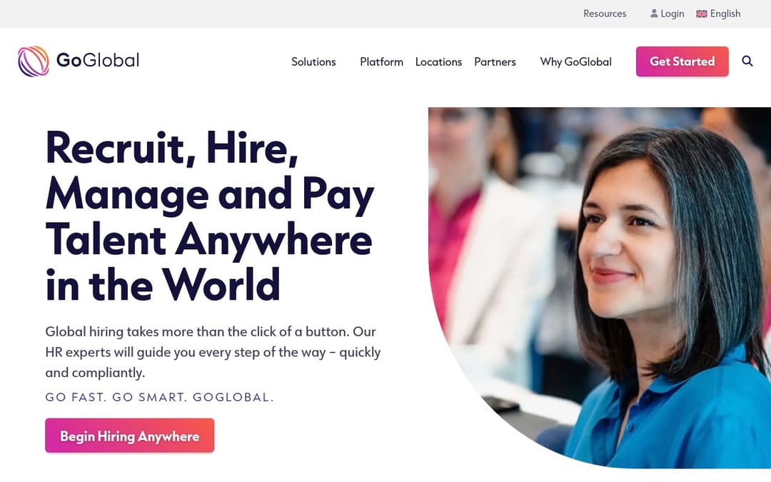 GoGlobal platform screenshot