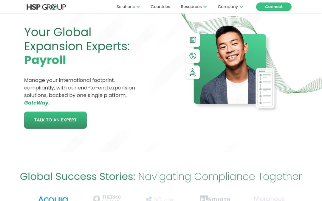 HSP platform screenshot