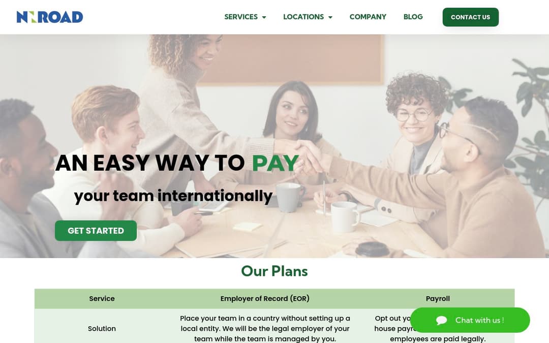 NNRoad platform screenshot