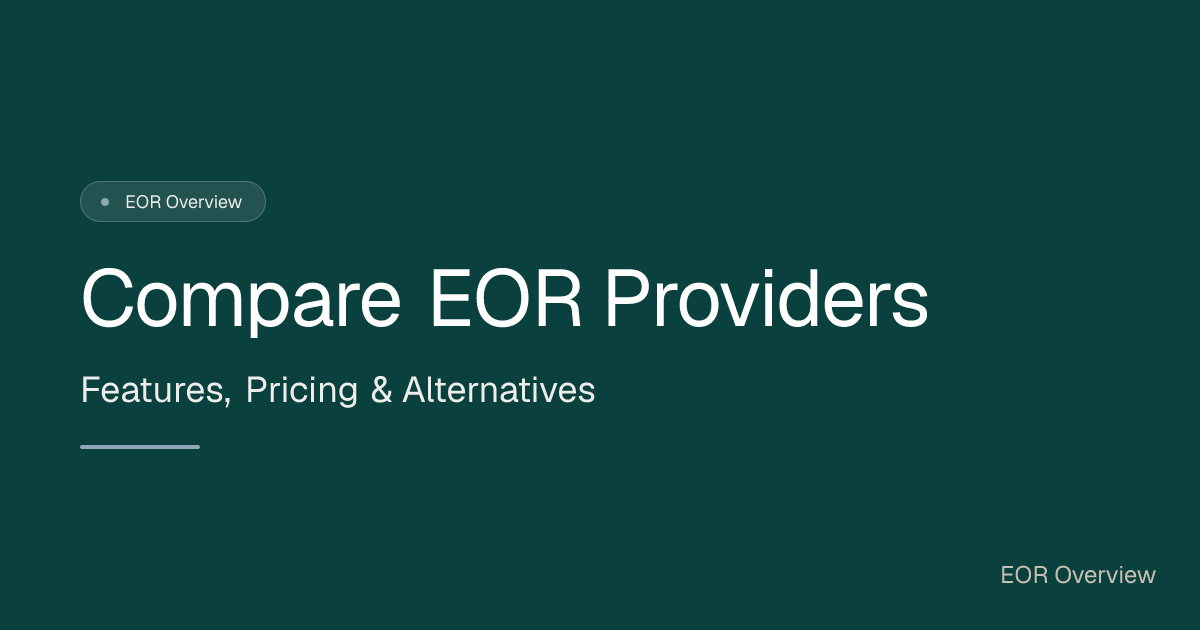 EOR Overview screenshot 1
